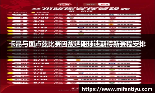 卡昂与图卢兹比赛因故延期球迷期待新赛程安排